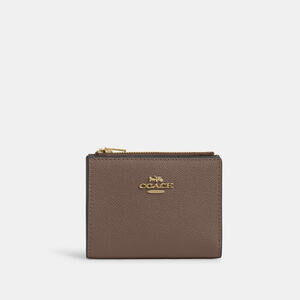 Coach Outlet Bifold Wallet - Stone/Gold